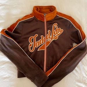 Jaded London Brown Velour Jacket